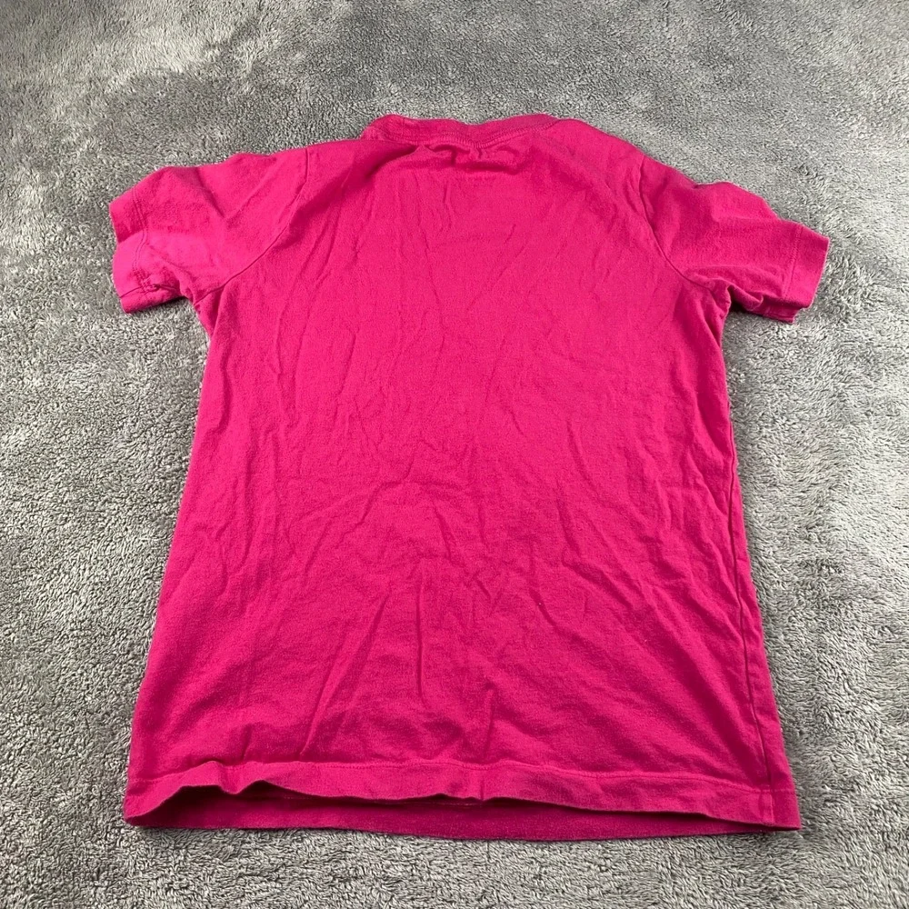 Nike Sportswear Just Do It Short Sleeve T-shirt Youth Girls Medium Pink